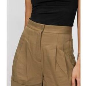Etophe Studios high waist paperbag shorts nwt small
